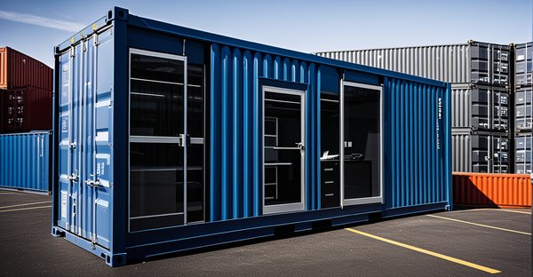 Bureau container modulaire : rapidité et économies réunies